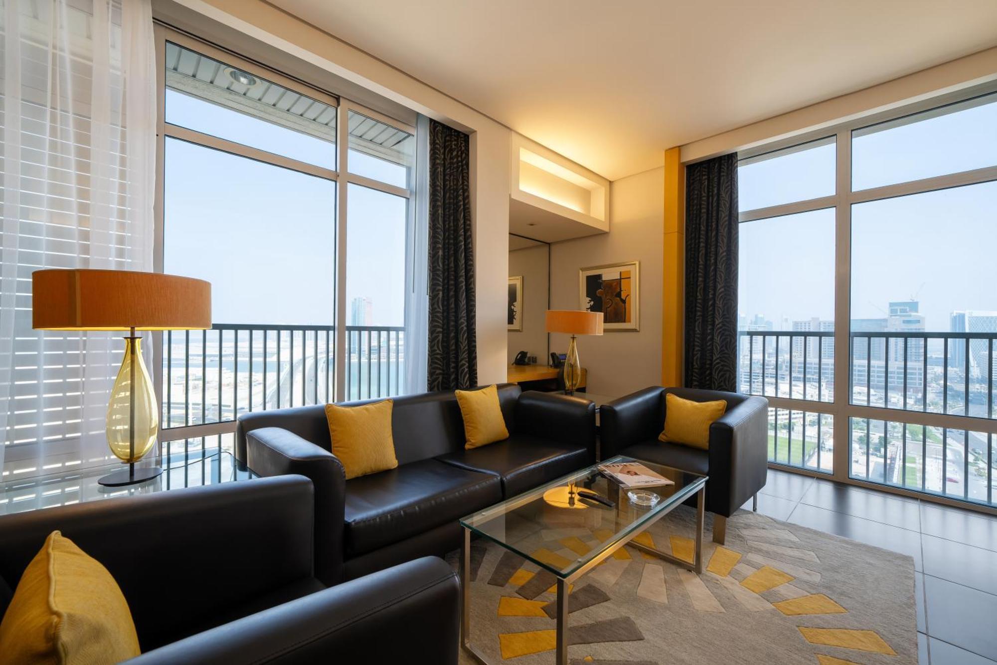 Hala Arjaan By Rotana, Deluxe Hotel Apartments Abu Zabi Zewnętrze zdjęcie