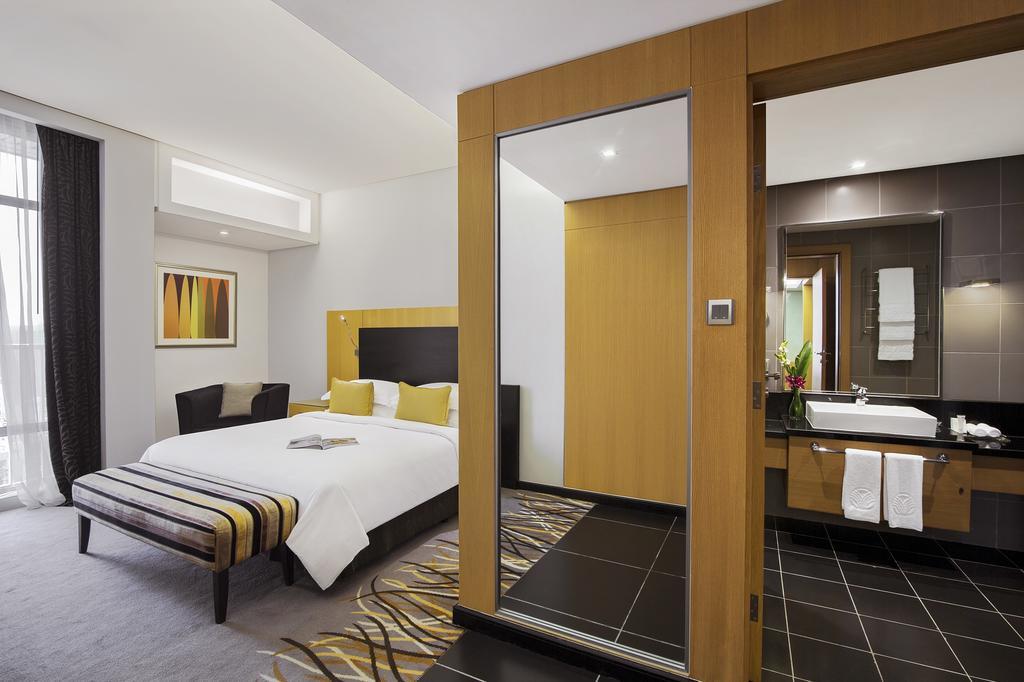 Hala Arjaan By Rotana, Deluxe Hotel Apartments Abu Zabi Zewnętrze zdjęcie