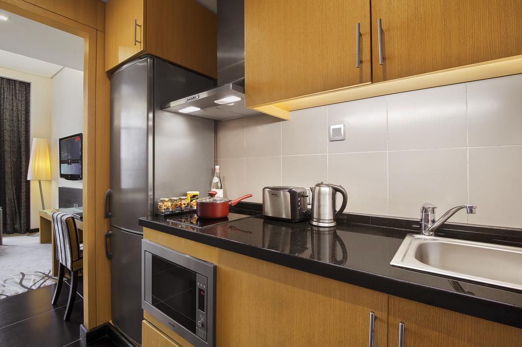 Hala Arjaan By Rotana, Deluxe Hotel Apartments Abu Zabi Zewnętrze zdjęcie